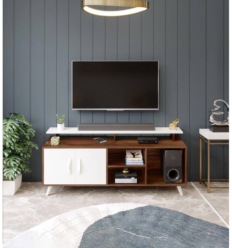 Skiddo TV Console In Wenge Finish for TVs up to 55 "