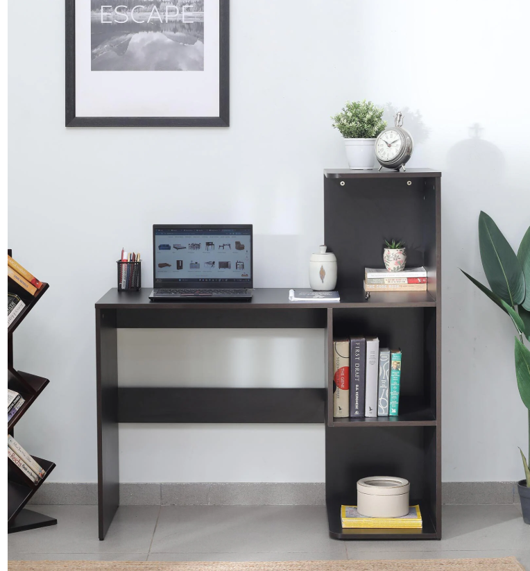 Nara Writing Table in Wenge Finish